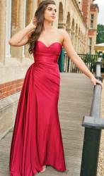 Erin Satin Sash Dress MORE COLOURS